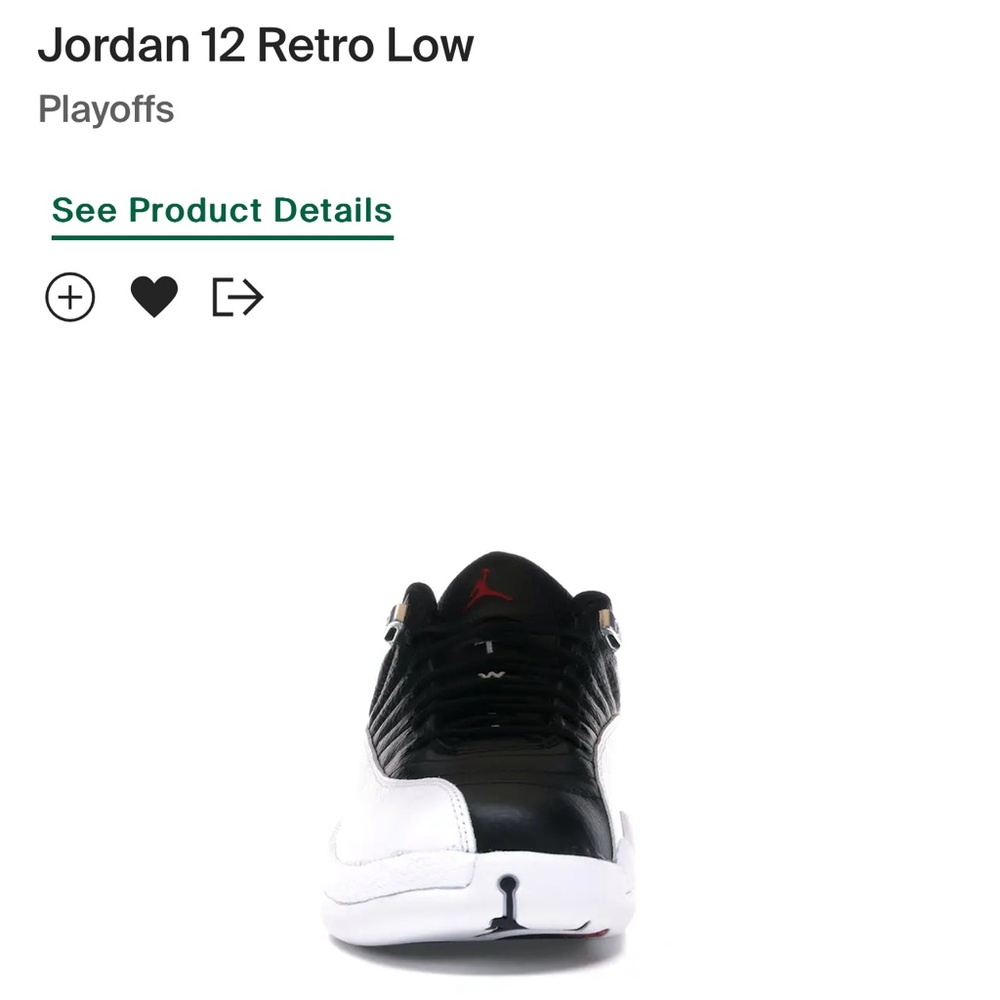 Jordan 12 Retro Low Playoffs - Picture 3 of 6